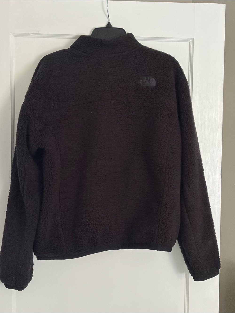 The North Face Women’s Black Sherpa Zip-Up Jacket